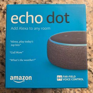 Amazon Echo Dot 3rd Generation Charcoal NIB